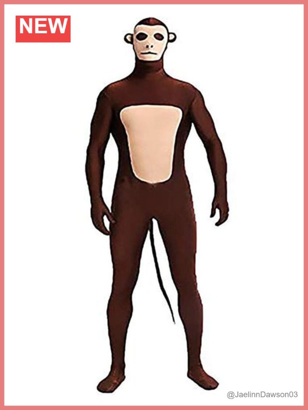 Unisex Full Body Spandex Halloween Bodysuit Zip Back Stretchy Costume